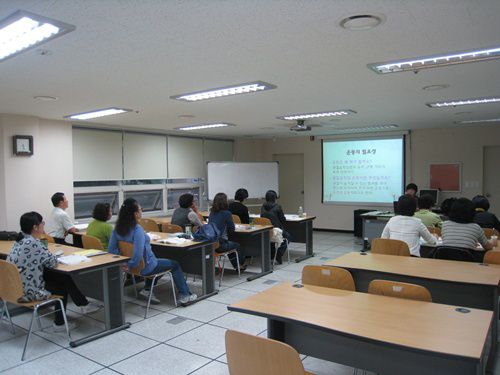 요양보호사 교육 2010년 신규 2기반 실시