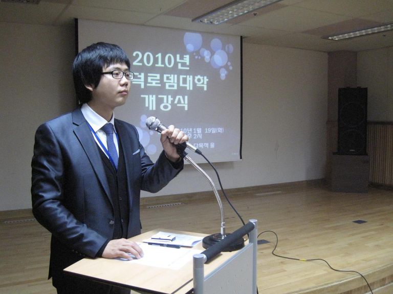 노인대학 개강!