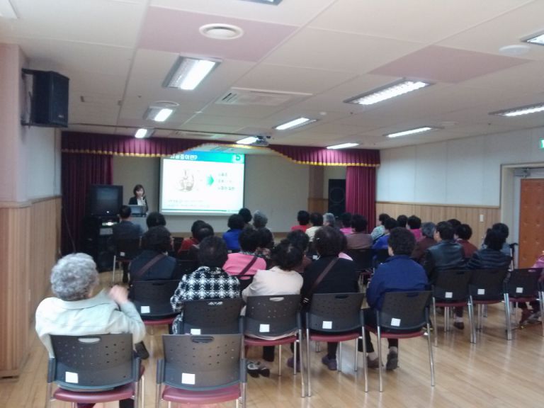 만덕로뎀노인대학 특강