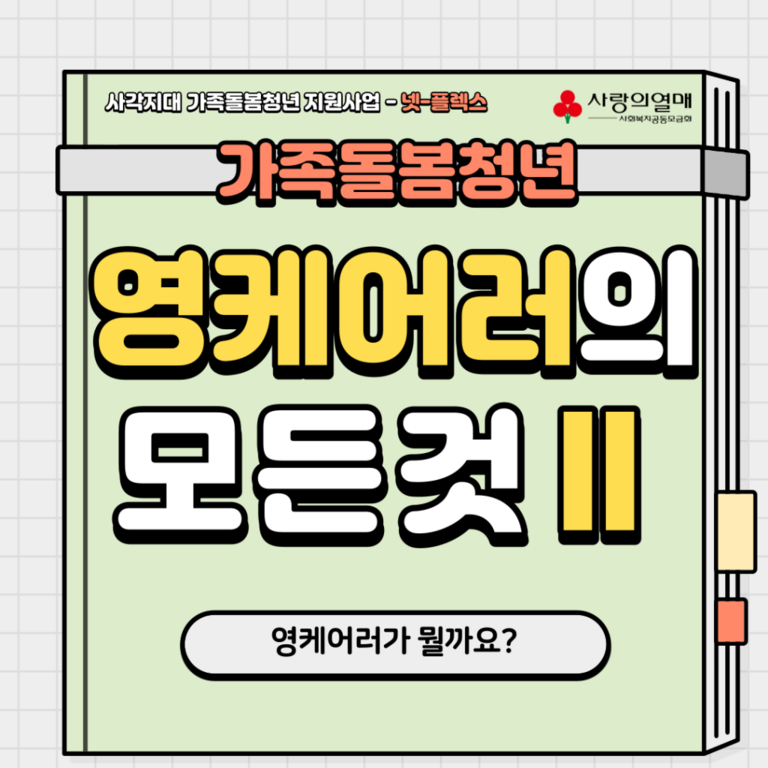 영케어러의 모든 것2